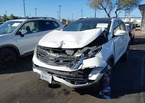 2012 Kia Sportage Ex from USA, damaged, VIN KNDPC3A25C7248571